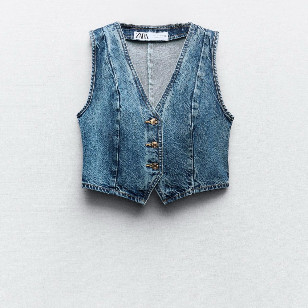 Denim vest